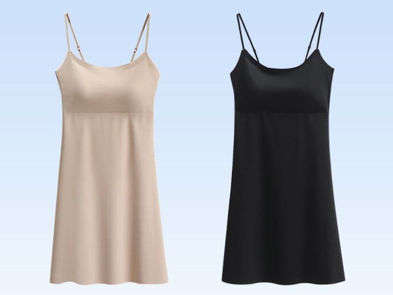 ペチコート ワンピース なめらか美シルエットペチコート