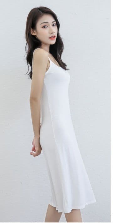 ペチコート ワンピース ゆったりシルエットペチコートワンピース