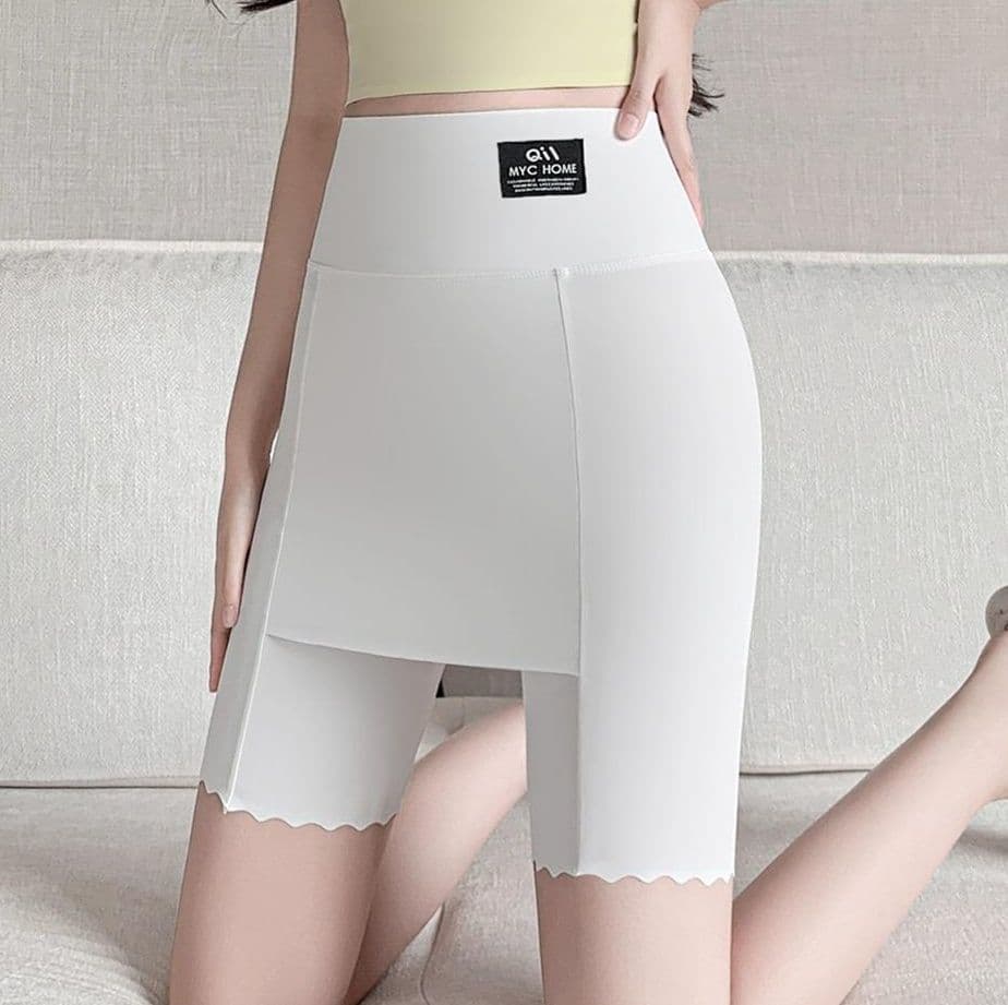 ペチコート キュロット なめらか美シルエットキュロット