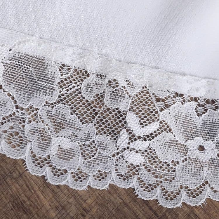 ペチコート レース縁取り優美ペチコート