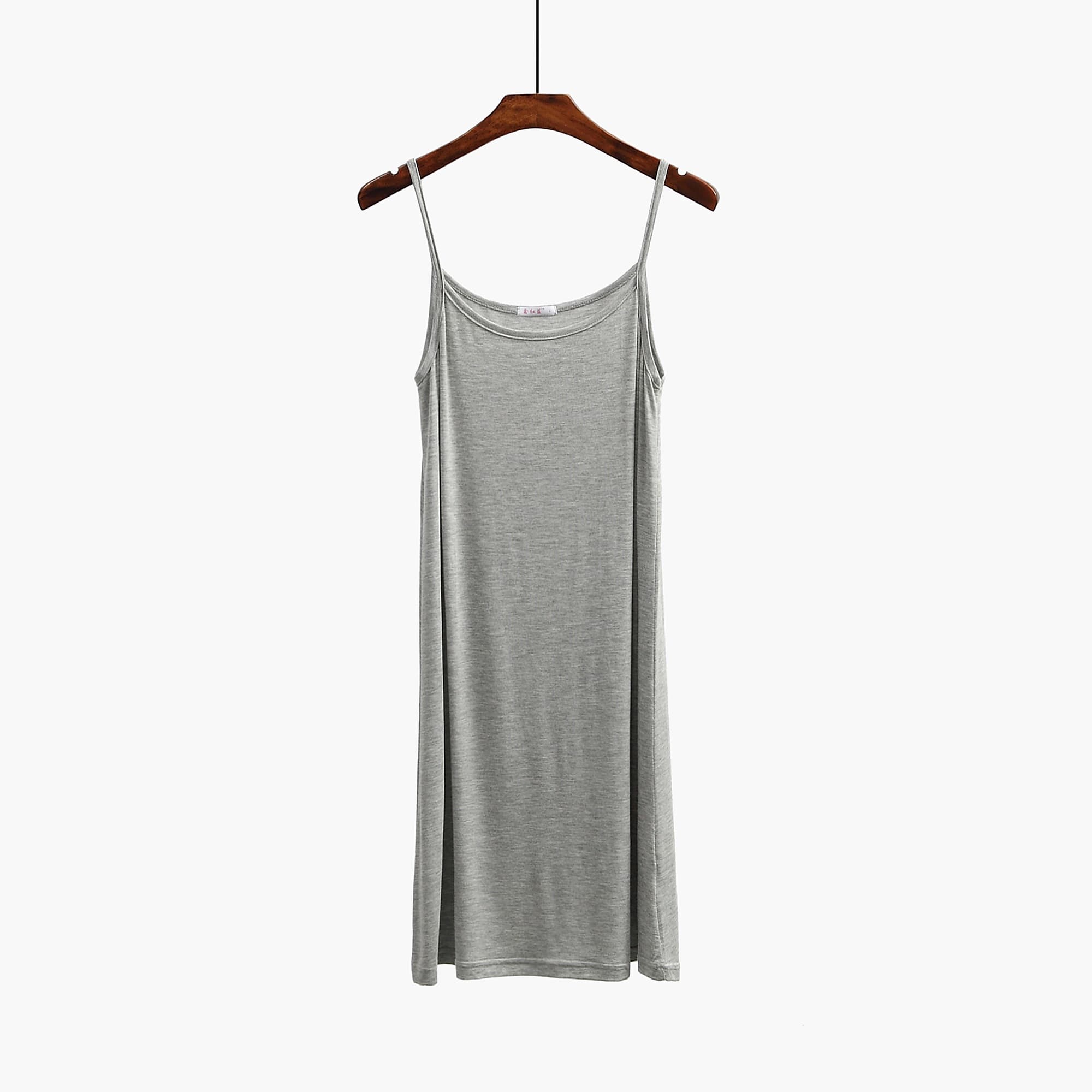 ペチコート シンプル細紐キャミソールワンピース