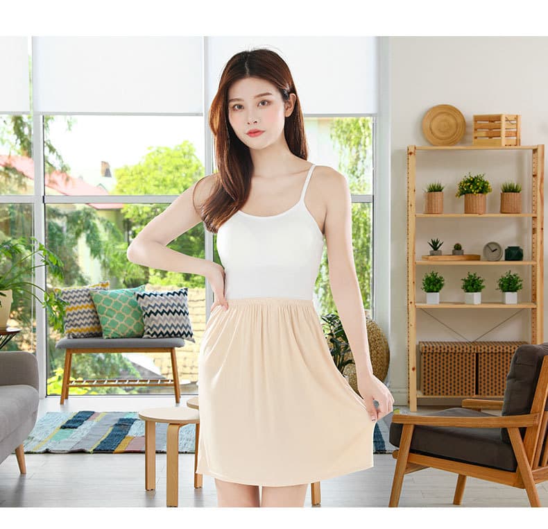 ペチコート スカート なめらかシルエットペチコート