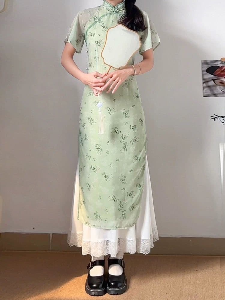 ペチコート スカート 優美レースマーメイド