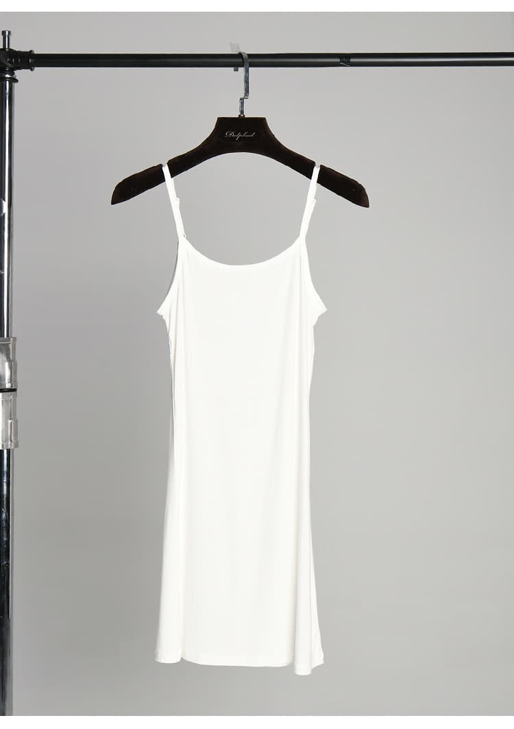 ペチコート ワンピース すっきり着心地キャミソールワンピース