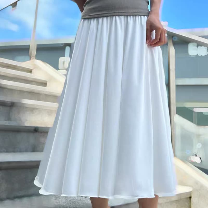 ペチコート スカート 優美なひらめきペチコートスカート