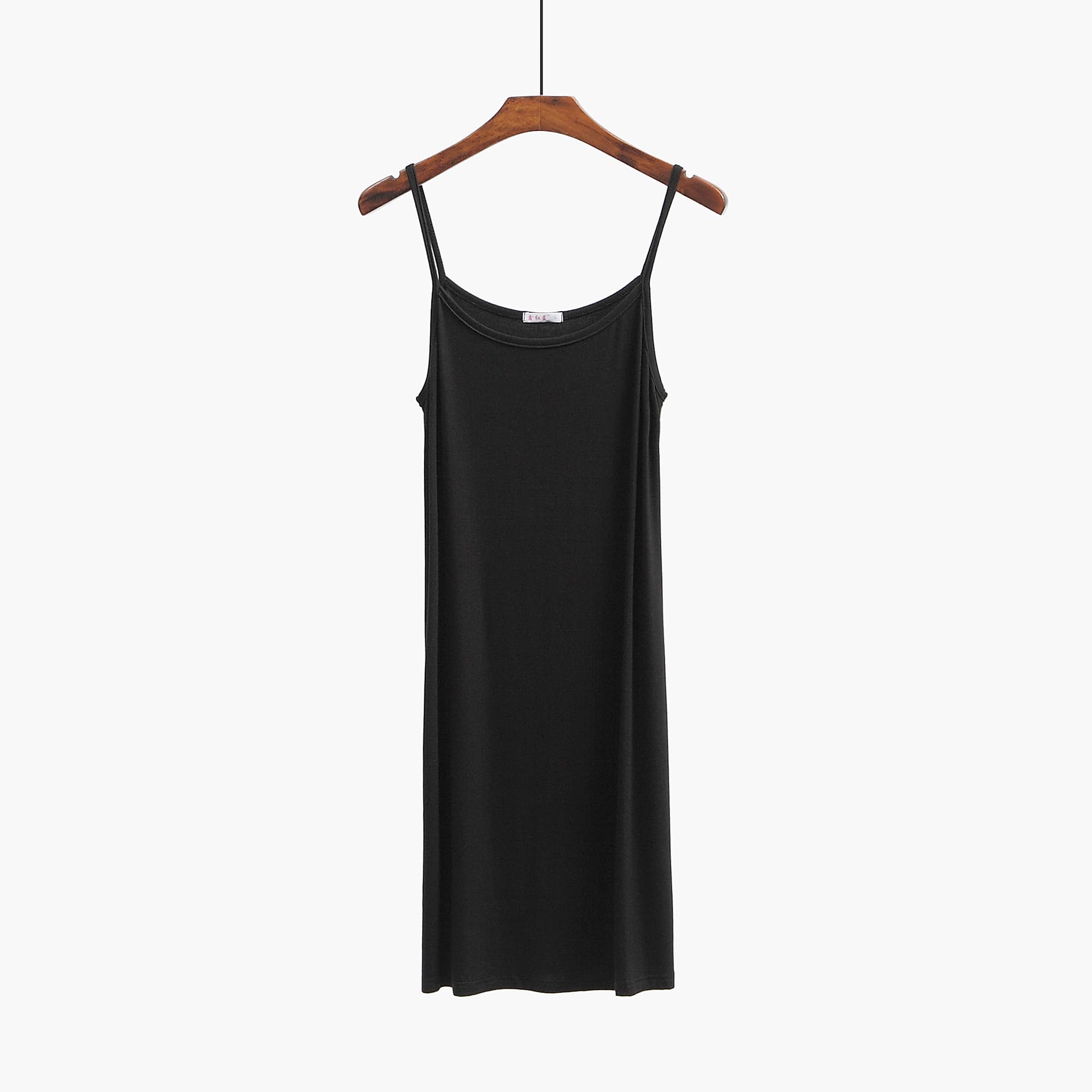 ペチコート シンプル細紐キャミソールワンピース