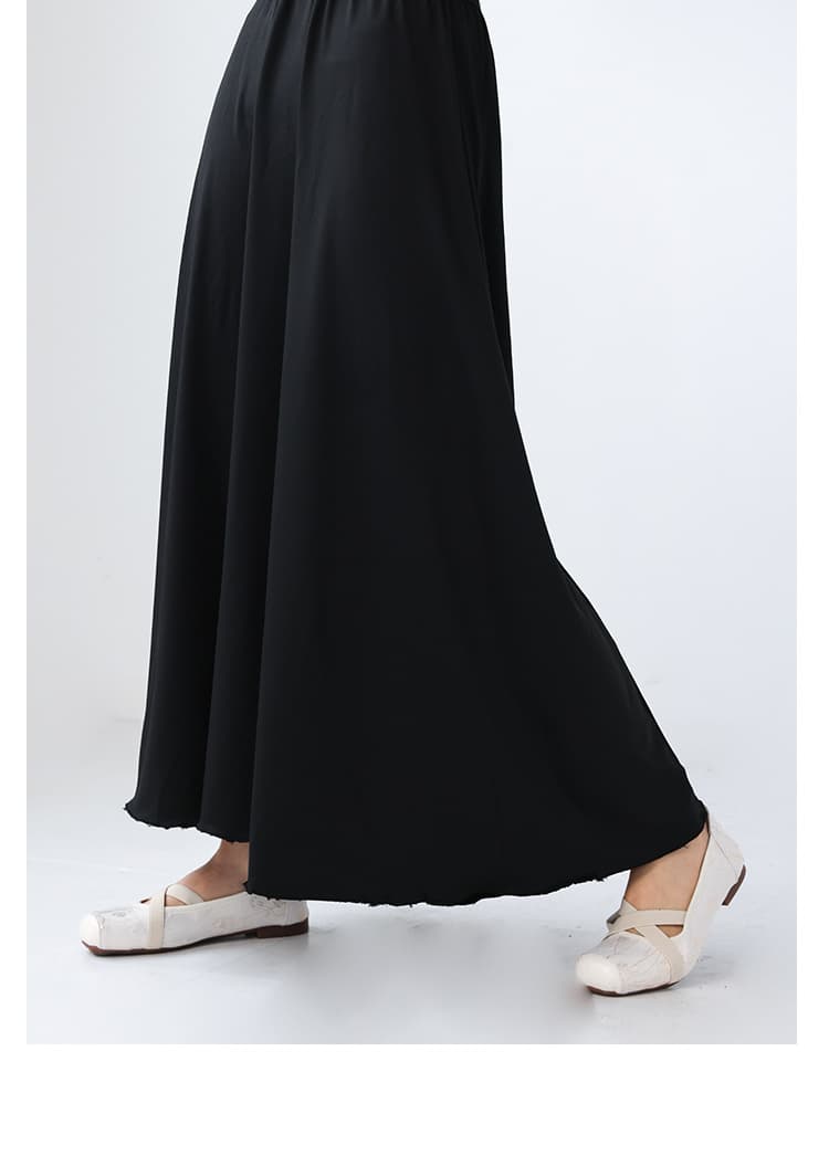 ペチコート スカート 優雅なフレアロングペチコート