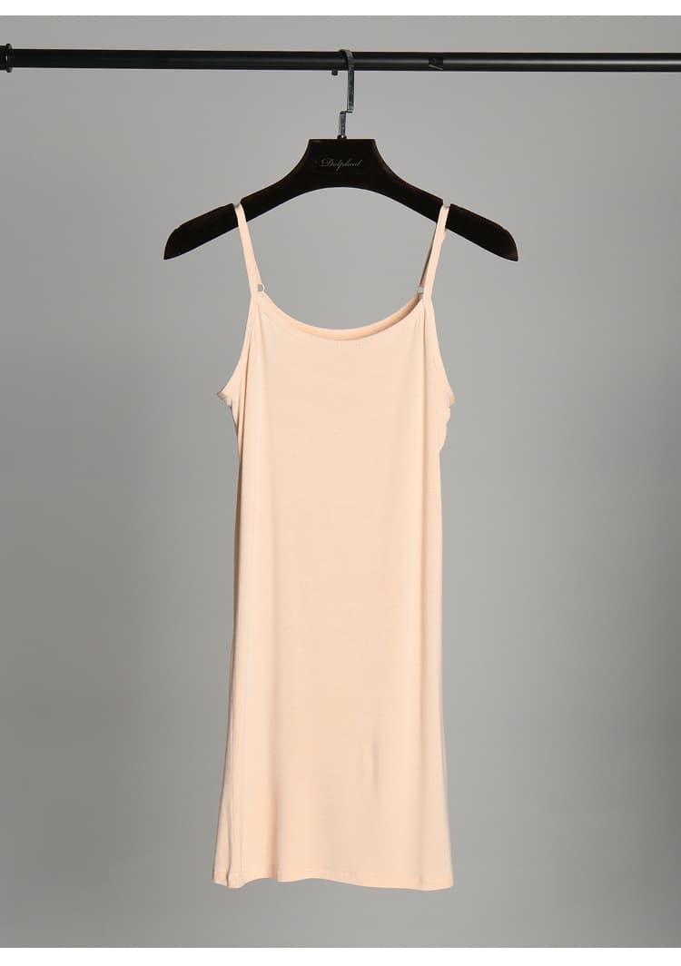 ペチコート ワンピース すっきり着心地キャミソールワンピース