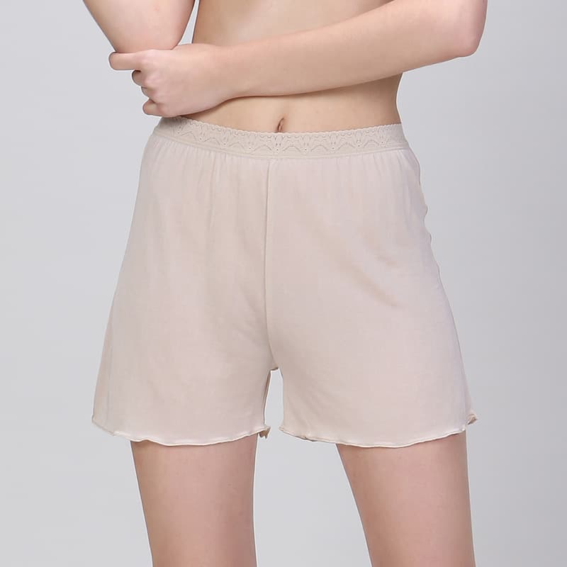 ペチコート キュロット レース縁取り優美ペチコートキュロット