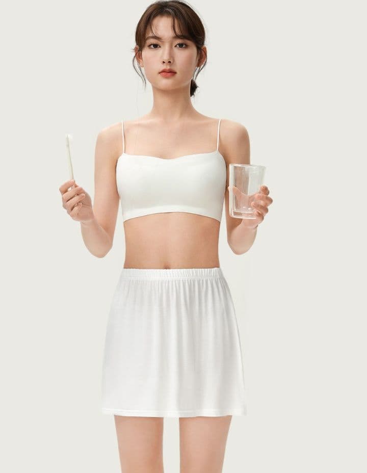 ペチコート スカート シルキー美シルエットペチコート