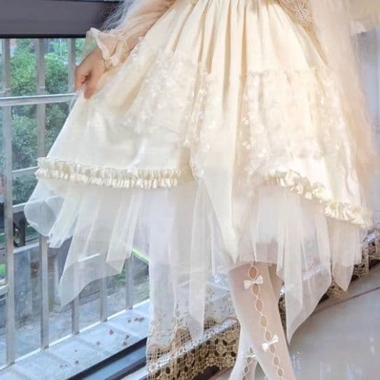 ペチコート スカート ふんわり優美チュール