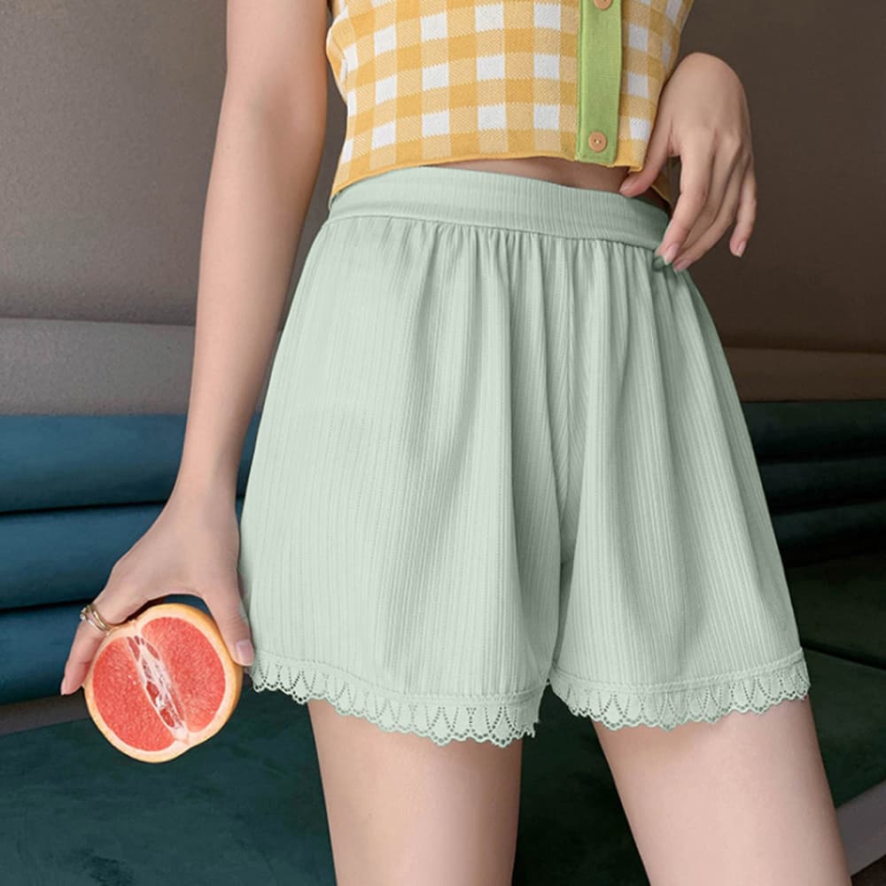 ペチコート レース付きペチパンツ インナーショートパンツ
