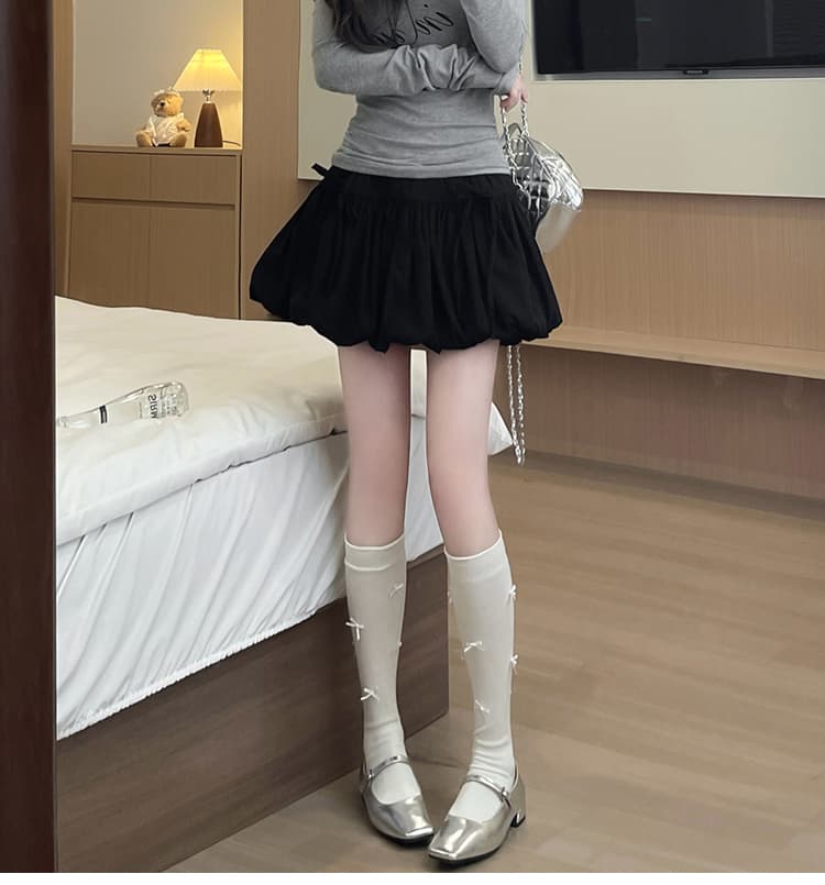 ペチコート ティアードフリル付き透け防止ペチコートスカート