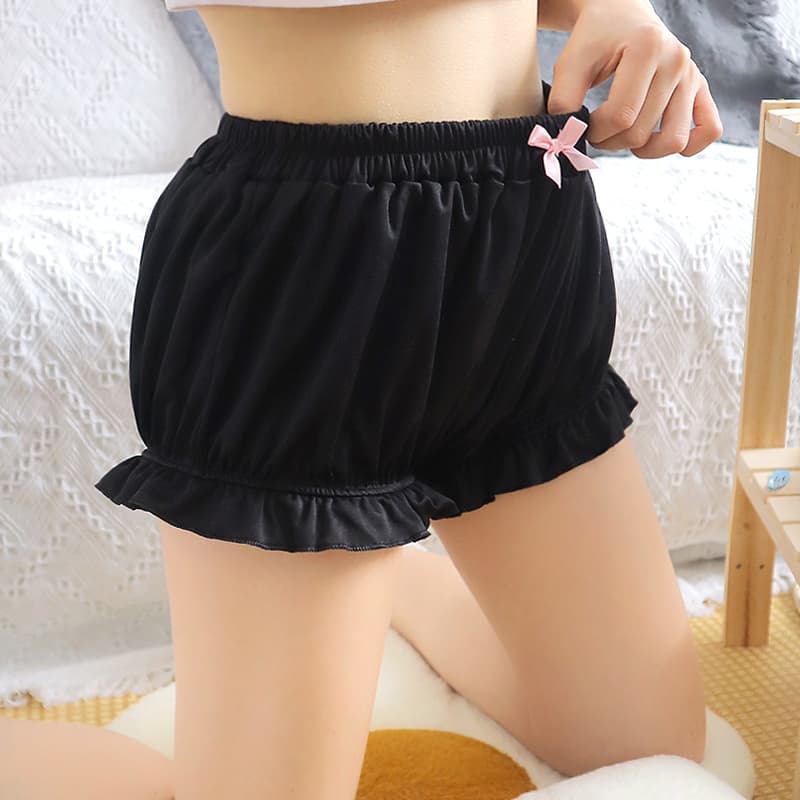 ペチコート キュロット ふんわりフリルペチコートキュロット